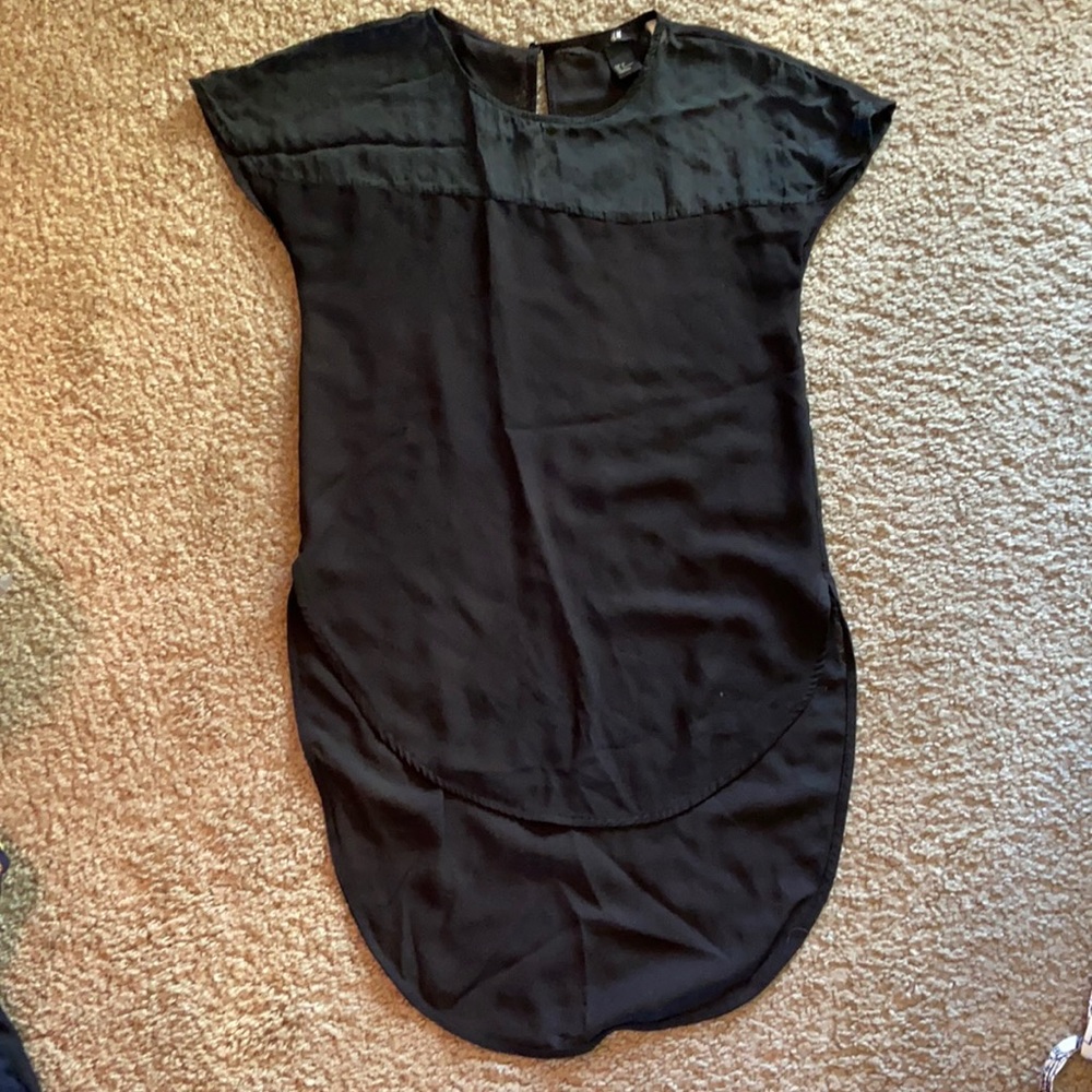 H&M black blouse size 6
